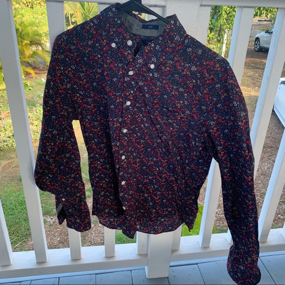 Jcrew long sleeve button up